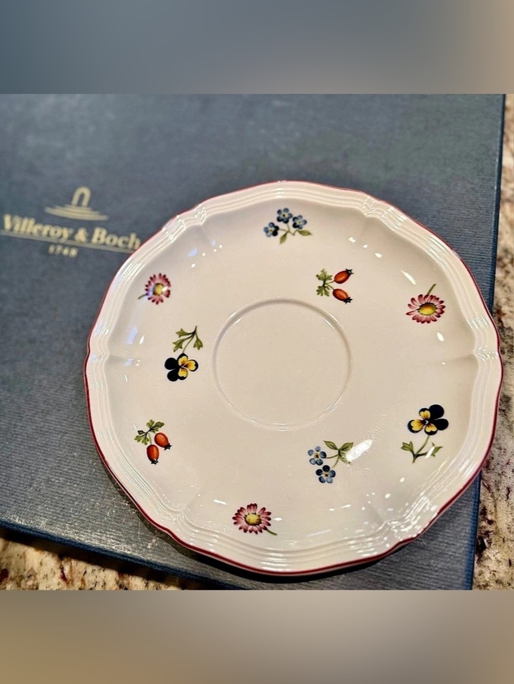 Villeroy & Boch Petite Fleur 6 3/4” Saucer